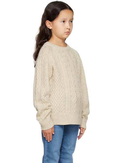 MOLO Kids Beige Birk Sweater