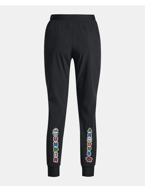 Under Armour Women's UA Day Of The Dead Armour Sport Woven Pants