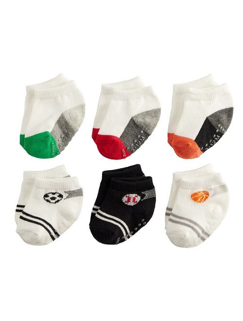 Baby / Toddler Boy Jumping Beans 6-Pack Ankle Socks