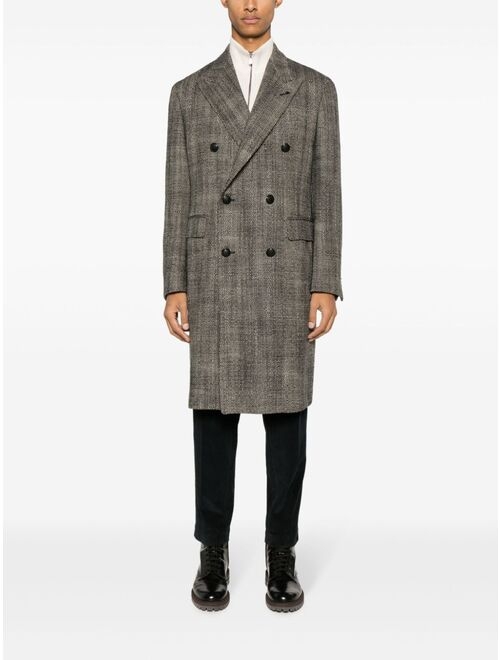 Tagliatore long-length double-breasted coat