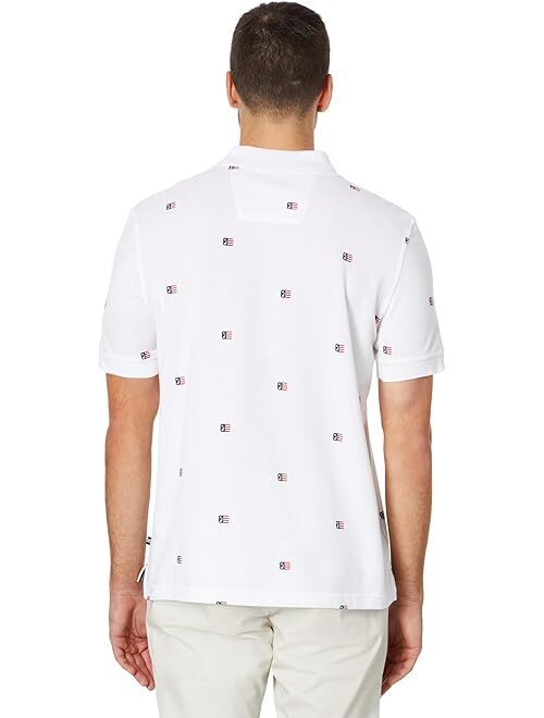 Nautica Sustainably Crafted Classic Fit Printed Polo