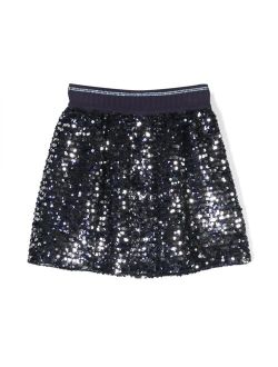 Mi Mi Sol sequin-embellished mini skirt