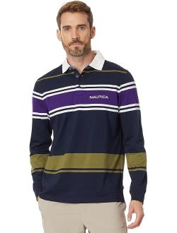 Long Sleeve Rugby Polo Shirt