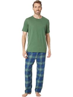 Flannel Plaid Pajama Pants Set