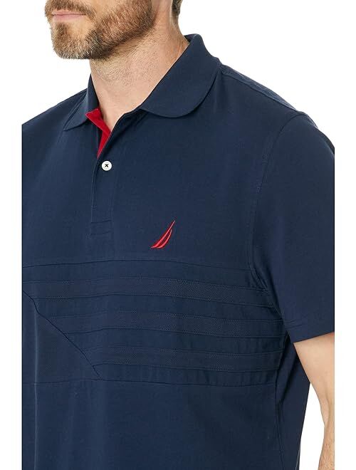 Nautica Classic Fit Rugby Chest Stripe Polo