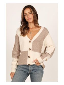 Petal and Pup Women's Millie Large Check Cardigan