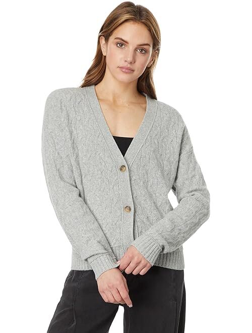Lucky Brand Cozy Cable Stitch Cardigan