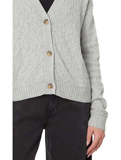 Lucky Brand Cozy Cable Stitch Cardigan
