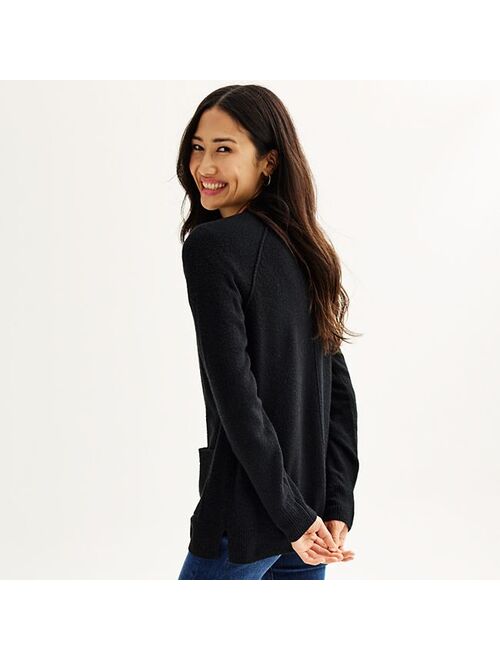 Women's Sonoma Goods For Life Long Button-Front Cardigan