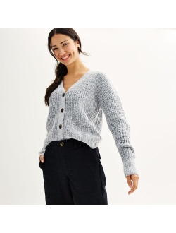 Cozy Button Front Cardigan