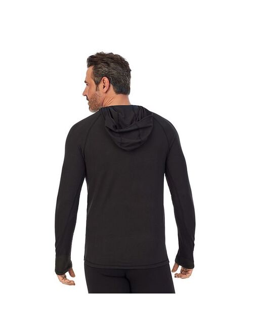 Men's Cuddl Duds Midweight ClimateSport Performance Base Layer Hoodie