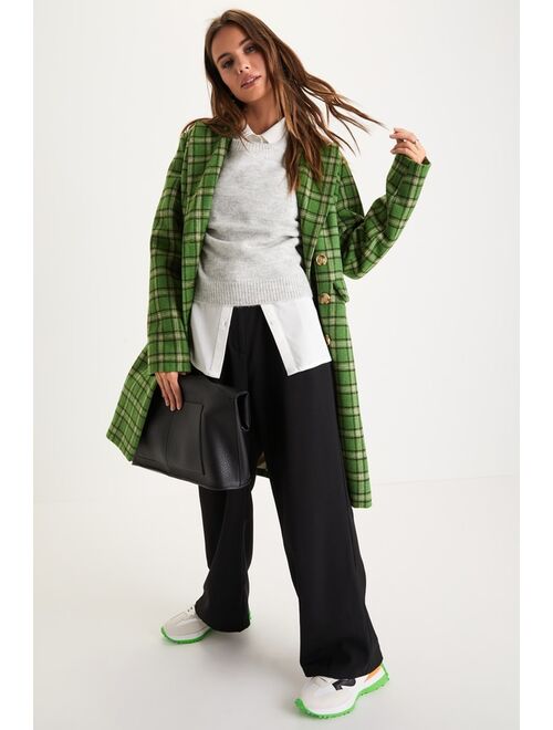 Lulus Comfiest Trend Heather Grey Crewneck Pullover Sweater