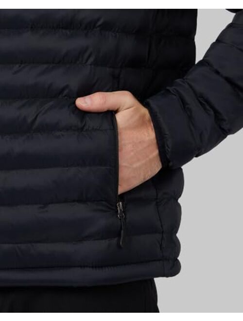32o Degrees 32 Degrees Men's Lightweight Recycled Poly-Fill Packable Jacket | Zippered Pockets | Layering | Water Repellent