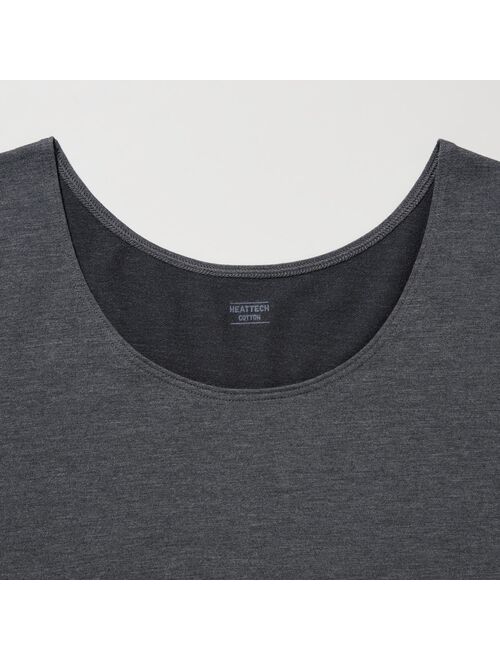 Uniqlo HEATTECH Cotton Scoop Neck Long-Sleeve T-Shirt (Extra Warm)
