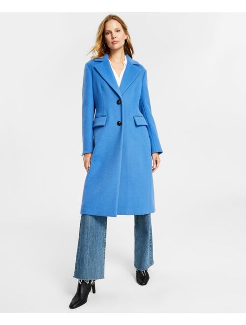 MICHAEL MICHAEL KORS Women's Single-Breasted Wool Blend Coat, Created for Macy's