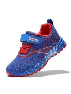 KUBUA Kids Running Shoes for Boys Sneakers Girls Gym Tennis Shoes Toddler Sport Athletic