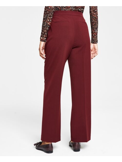 Bar III Women's Bi-Stretch Wide-Leg Pants, Created for Macy's