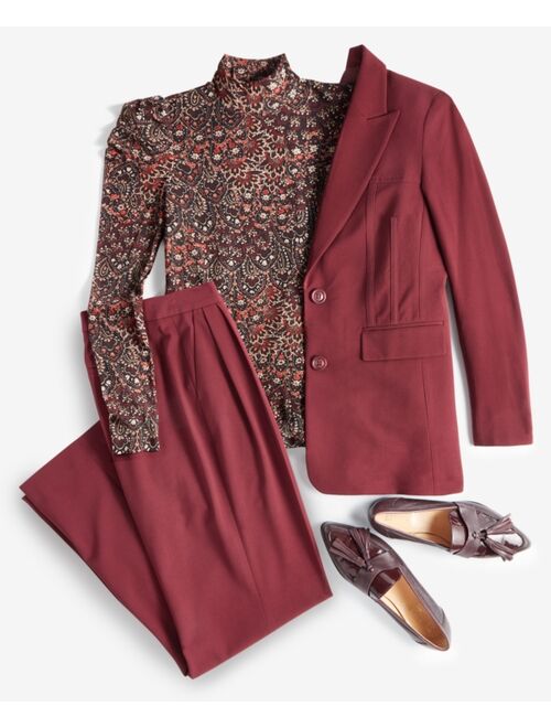 Bar III Women's Bi-Stretch Wide-Leg Pants, Created for Macy's