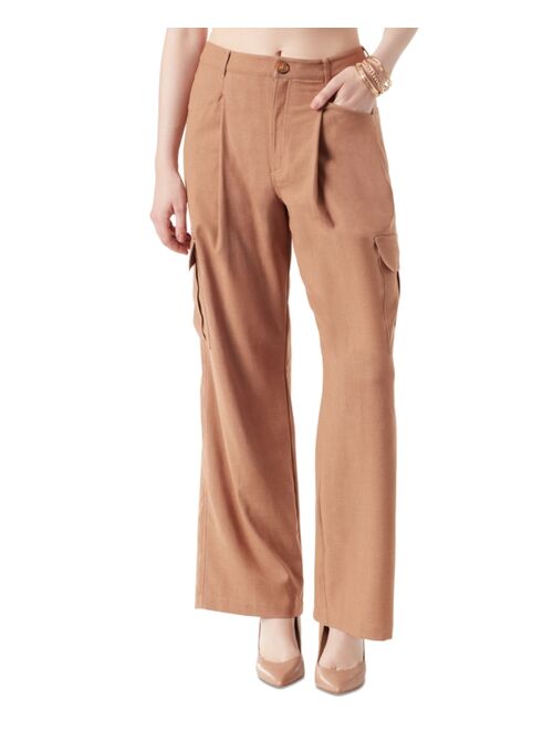 Jessica Simpson Women's Jenna Pleated-Waist Cargo Pants