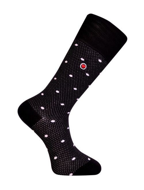 LOVE SOCK COMPANY Men's Detroit Bundle Luxury Mid-Calf Dress Socks with Seamless Toe Design, Pack of 3