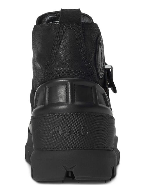 Polo Ralph Lauren Men's Oslo Low Waterproof Leather & Suede Boot