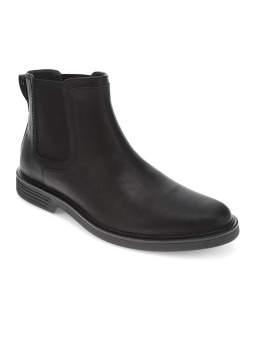 Dockers Men's Townsend Slip Resistant Faux Leather Comfort Boots