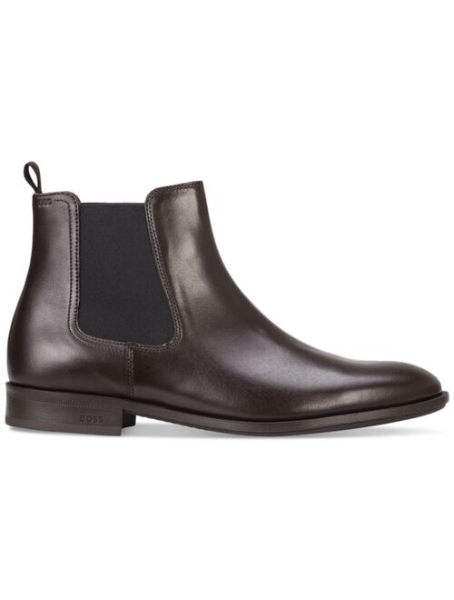BOSS Men's Colby Cheb Leather Chelsea Boot