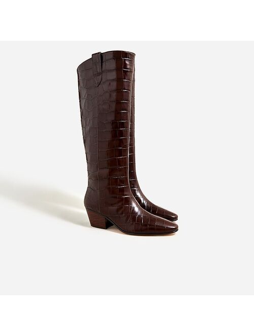 J.Crew Piper knee-high boots in leather