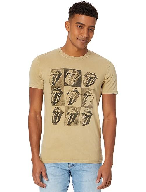 Lucky Brand Rolling Stones Tongue Logo Tee