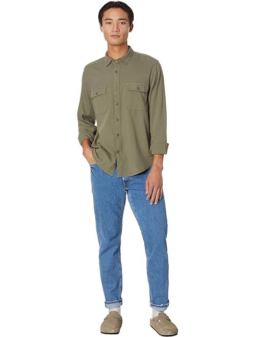 Lucky Brand Lived-In Long Sleeve Workwear Shirt