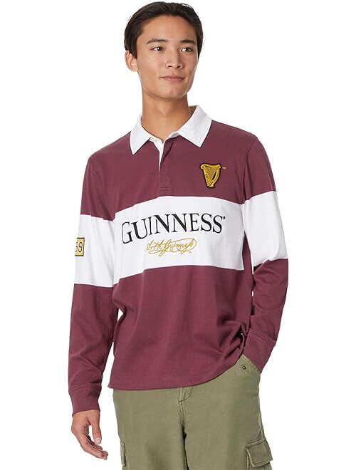 Lucky Brand Guinness Color-Block Rugby Shirt