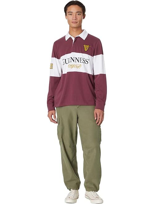 Lucky Brand Guinness Color-Block Rugby Shirt