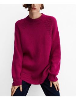 Women's Long Round Neck Sweater
