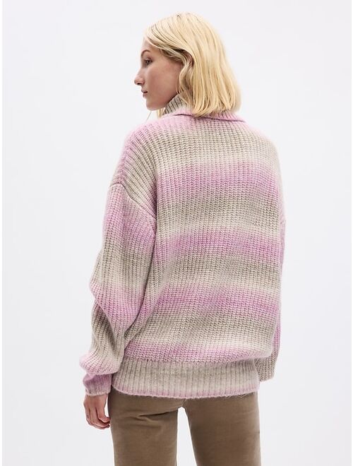 Gap Shaker-Stitch Turtleneck Sweater