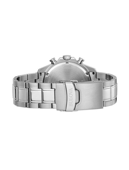 Bulova Men's Marine Star Stainless Steel Chronograph Watch
