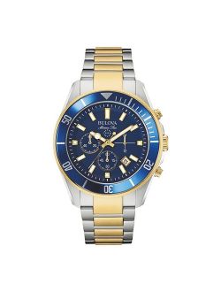 Men's Marine Star Two-Tone Stainless Steel Chronograph Watch - 98B230
