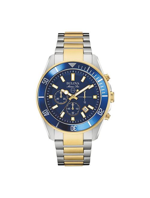 Bulova Men's Marine Star Two-Tone Stainless Steel Chronograph Watch - 98B230