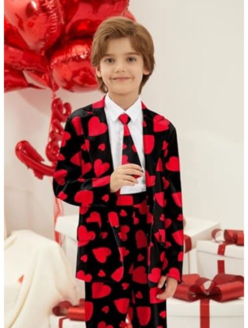 IIMMERChristmas Boys Ugly3PieceSuitswithJacket,Pants&Tie5-14Years