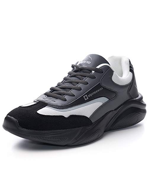 Alpine Swiss Stuart Mens Chunky Fashion Sneakers