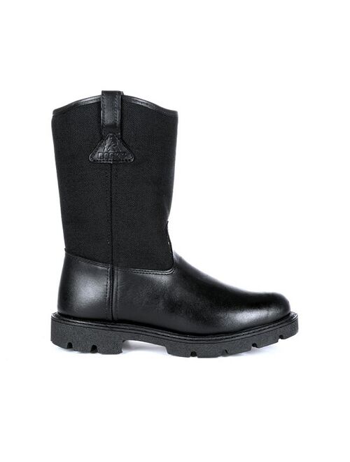 Rocky Men's Pull-On Water Resistant Work Boots