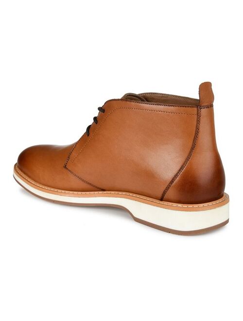 Thomas & Vine Booker Men's Leather Plain Toe Chukka Boots