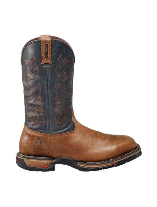 Rocky Long Range Men's Waterproof Western Work Boots