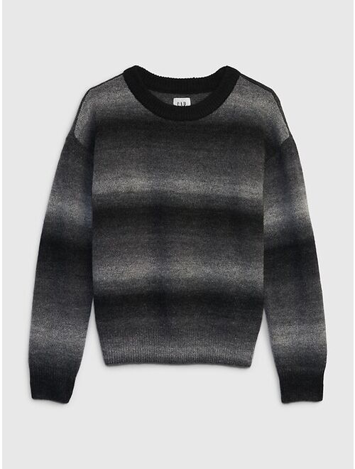 Gap Kids Ombre Crewneck Sweater