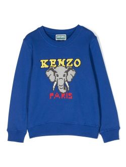 Kids Jungle Game Elephant sweatshirt