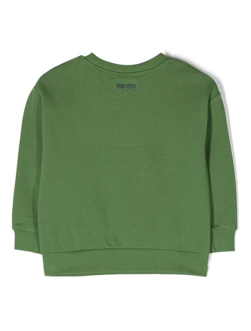 Kenzo Kids floral-print sweatshirt