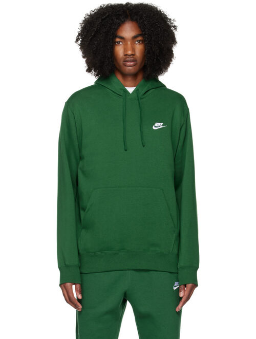 NIKE Green Sportswear Club Hoodie