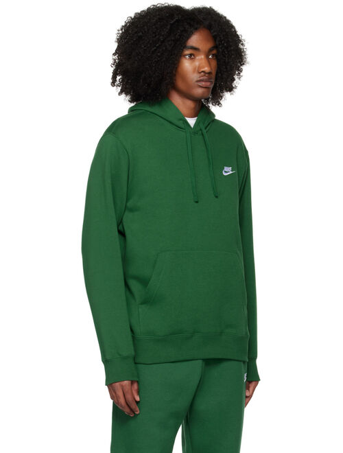 NIKE Green Sportswear Club Hoodie