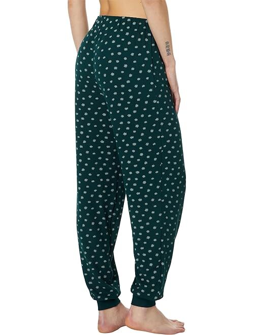 Madewell Waffle-Knit Pajama Set in Ditsy Floral