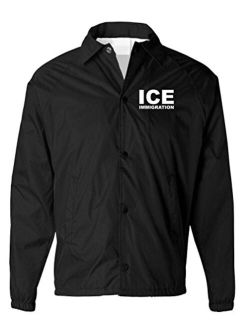 The Goozler ICE Immigration - Border Patrol Immigrant - Mens Coaches Jacket