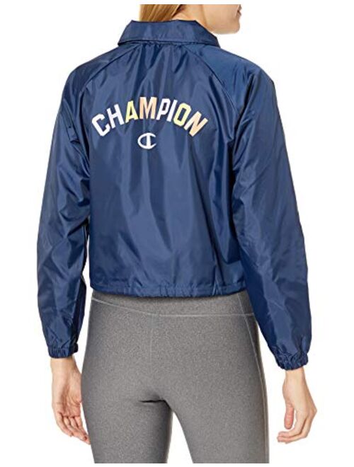 Champion Women's Cropped Coaches Jacket